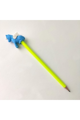 Unicorn Silgili Kurşun Kalem Mavi
