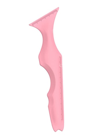 Wezone Güzellik Silikon Kalıbı - Göz Kalemi, Kaş, Dudak Çizim Yardımcısı - Pembe