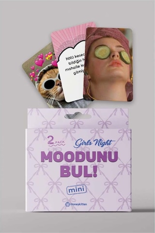 Kizlar Gecesi Moodunu Bul Mini Kart Oyunu 2.paket 45 Kart Kizlar Gecesi Moodunu Bul Mini Kart Oyunu 2.paket 45 Kart