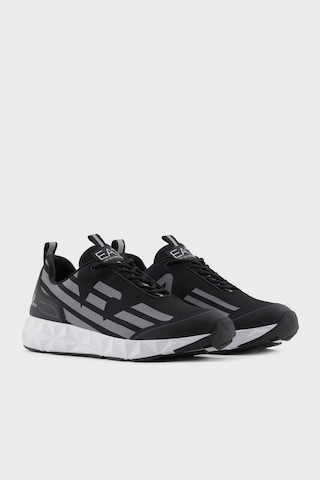 Ea7 Unisex Ayakkabı X8x217 Xk433 N763 Siyah-gümüş Siyah-gümüş