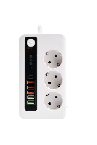 P10 Akıllı Priz Uzaktan Kontrol, Zaman Ayarlı, Enerji Tasarruflu Hzlstore-1466 1.8 M