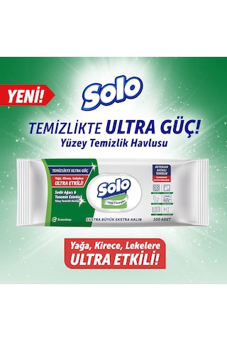 Solo Sedir Ağacı Yasemin Esintisi Yüzey Temizlik Havlusu 6'lı