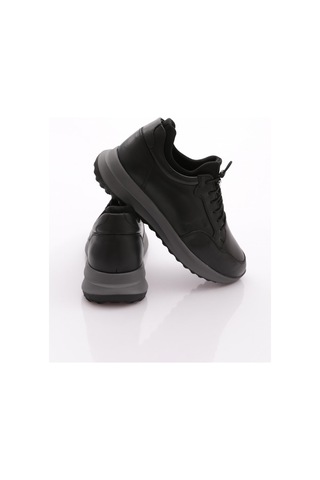 Dgn 1529 Erkek Bağcikli Sneakers Ayakkabi Siyah