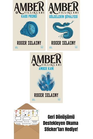 Kaos Prensi / Amber Yıllıkları 10 + Gölgelerin Şövalyesi Amber Yıllıkları 9 + Amber Kanı / Amber Yıllıkları 7