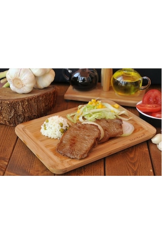 Bambum Toscana Steak Tahtası - Büyük Boy