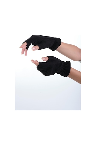 Elif İç Giyim Unisex Parmaksız Polar Eldiven Çok Renkli