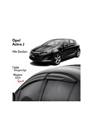 Opel Astra J Uyumlu Cam Rüzgarlığı 2009-2020 Arası Uyumlu Mugen