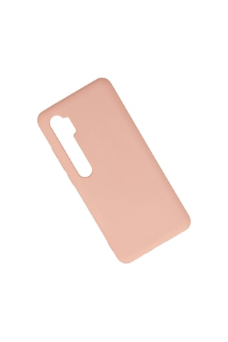 Newface Xiaomi Mi Note 10 Lite Kılıf Nano İçi Kadife Silikon Semeglbl - 22 - Pudra