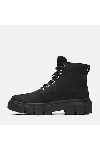Timberland Greyfield Mid Lace Up Kadın Bot-33969 Siyah