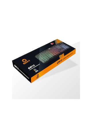 Qpart GM15 USB Multimedya Kablolu Işıklı Oyuncu Klavye