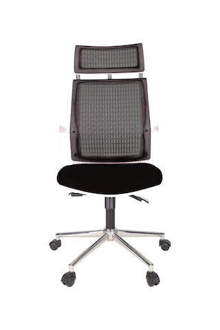 Gizmomobilya Gizmo Fileli Şef Bilgisayar Ofis Çalışma Koltuğu Fk1400 Efor Siya