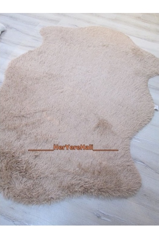 Doğuş Tavşan Tüyü Bej Post Halı 70 x 100 Cm (305184454)