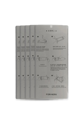Joko Samsung Galaxy Uyumlu Note 20 Ultra Autokit 5in1 Fiber Hayalet Polymer Nano Ekran Koruyucu 09914249