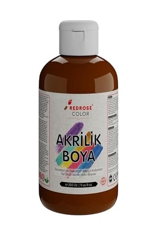 Kahverengi Akrilik Boya 250gr 6998