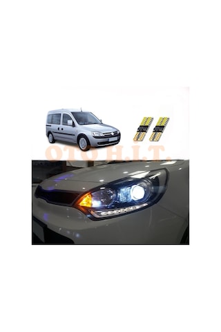 Opel Combo C Uyumlu Park Ampulü Beyaz Led Aydınlatma Ampulü Canbus'li