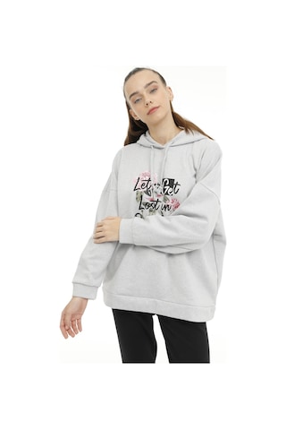 Kinetix Wl Layla 17gf83 3pr Gri Kadın Sweatshirt 000000000101416919