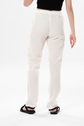 Eliş Şile Bezi Şile Bezi Çift Cepli Unisex Yazlık Pantolon Krem Krm-krem Krem