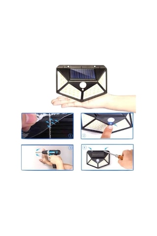 Bahçe Lambası Bahçe Aydınlatma Sensörlü Suya Dayanıklı 100 Led 47518068