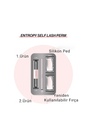 Evde Profesyonel Kirpik Lifting Ve Perma Seti - Self Lash Perm Kit 000000