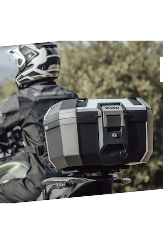 Shad Tr46 Terra Alüminyum Çanta Siyah-gümüş
