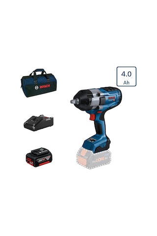 Bosch Gds 18v-1000 Tek Akülü Darbeli Somun Sıkma 4 Amper Bez Çantalı