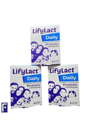 Daily Probiyotik, Prebiyotik, 30 Kapsül , Günlük Probioyotik , 3'lü Avantaj Set