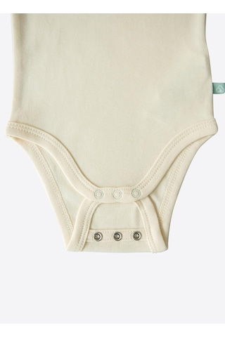 Kitikate Organik New Basic Uzayan Kısa Kol Body Natural Naturel