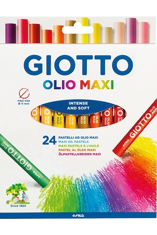 Gıotto 293800 Yağlı 24 Renk Pastel Boya Diğer