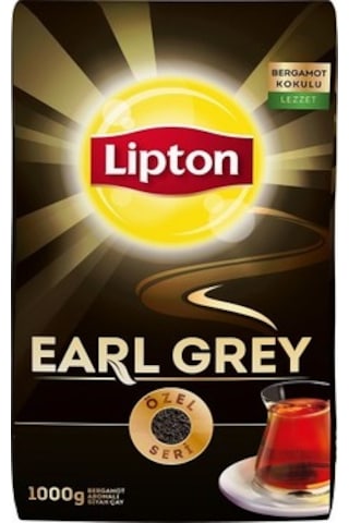 Lipton Earl Grey Bergamot Aromalı Siyah Dökme Çay 1 KG