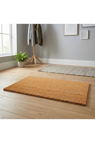 Ekol Pvc Tabanlı Düz Koko Paspas 21ek Kahverengi 30 x 50 CM