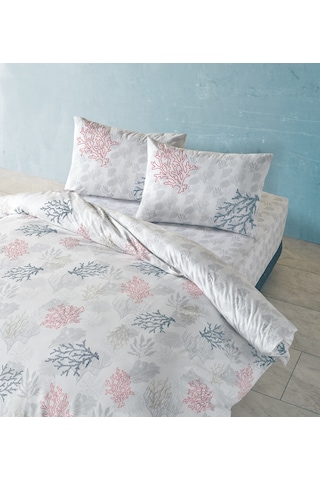 Marine Nevresim Takımı Marina Tek Kişilik - Beyaz