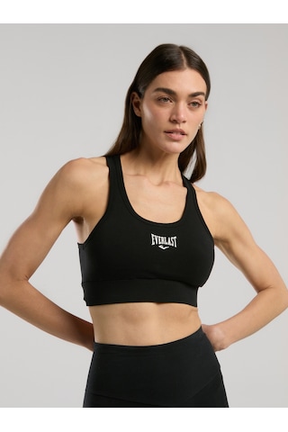 Everlast Ever Essentials Siyah Kadın Pamuk Sporcu Sütyeni Siyah
