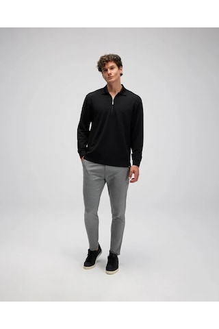 Ellesse Erkek Polo Sweatshirt Em601-bk Siyah