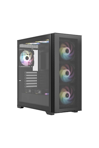 Frısby FC-9535G 650 W 80+ 4X RGB Oyuncu Mesh Bilgisayar Kasası