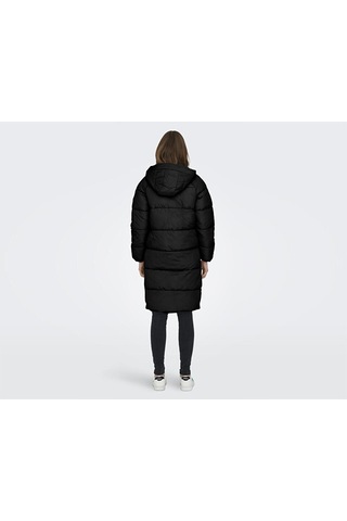 Only Onlnewamanda Long Otw Kadın Günlük Mont 15304786-black Siyah