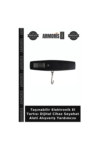 Taşınabilir Elektronik El Tartısı Dijital Cihaz Seyahat Aleti Alışveriş Yardımcısı