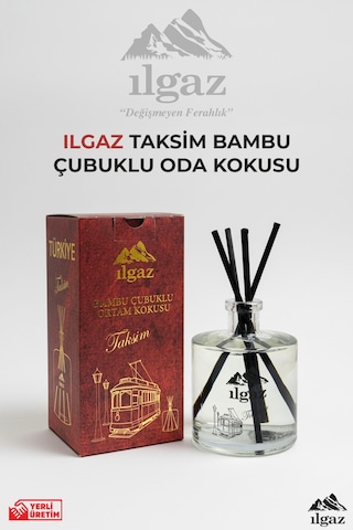 Taksim Bambu Çubuklu Oda Kokusu Türkiye Serisi Sandal - Yasemin 500 ML