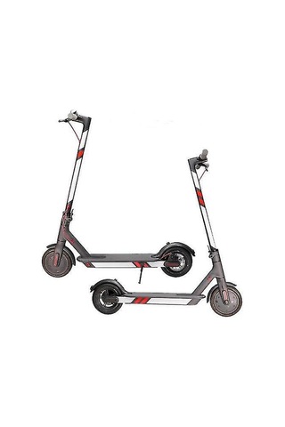 Dianziye Elektrikli Scooter Için Profesyonel Pvc Reflektif Sticker Seti - Kol Ve Ped Aydınlatma, Kolay Kurulum 4 Adet