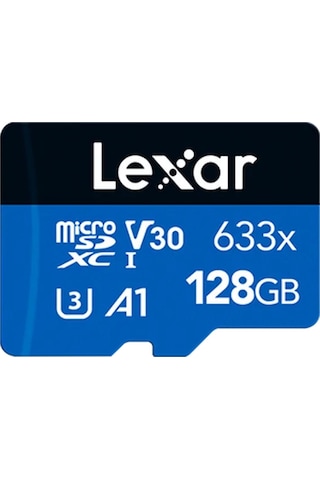 Lexar Micro Sd 128 Gb Yüksek Performanslı 633x Hafıza Kartı 388338654