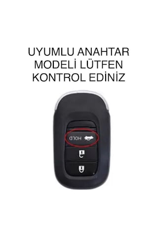 Honda Yeni Civic Hr-v Accord Crv Karbon Anahtar Koruma Kılıfı 2.resime Bakınız