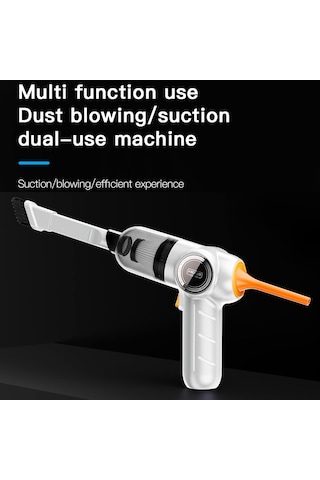 Qianf Araba Kablosuz Elektrikli Süpürge 120 W Yüksek Güçlü