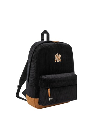 New Era Siyah Kadife Sırt Çantası Cord 60503797