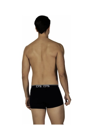 D's Damat Ds Damat Trendy 3'lü Boxer Siyah-siyah-gri 2xl Gri - Siyah