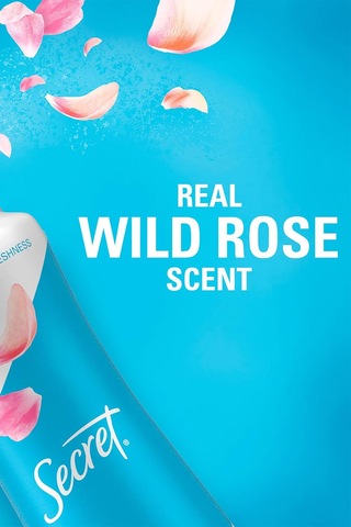 Secret Wild Rose Antiperspirant Kuru Sprey Deodorant 116gr