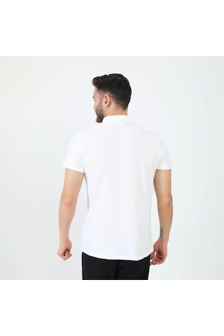 Joma Erkek Günlük T-shirt Polo Rush Beyaz 4231115 Beyaz