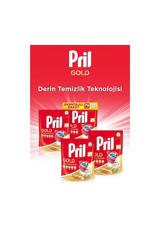 Pril Gold 45 Yıkama Bulaşık Makinesi Deterjanı Tableti