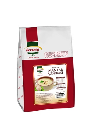 Lezzetçi Kremalı Mantar Çorbası 3 KG