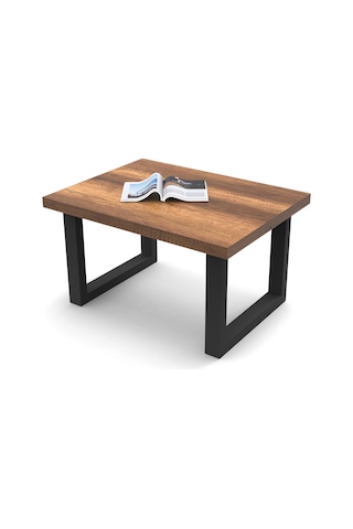 Yurudesign Marken B Ofis Sehpası Metal Ayaklı MN02-BA Barok