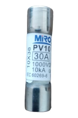 Bor 30 A Amper 1000 V  DC  Silindirik Sigorta