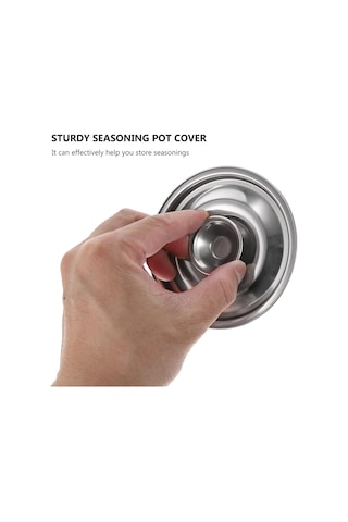 Paslanmaz Çelik Tava Kapağı Paslanmaz Çelik Kapak Kasesi- Tencereler İçin 3.9in Küçük Evrensel Kapak Granit Desen